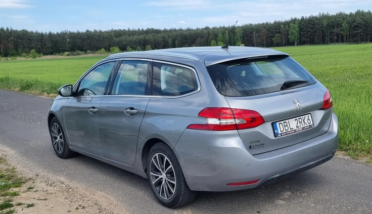 Peugeot 308 cena 37500 przebieg: 54000, rok produkcji 2016 z Bolesławiec małe 232